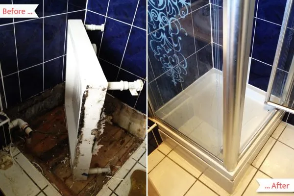 Shower repairing