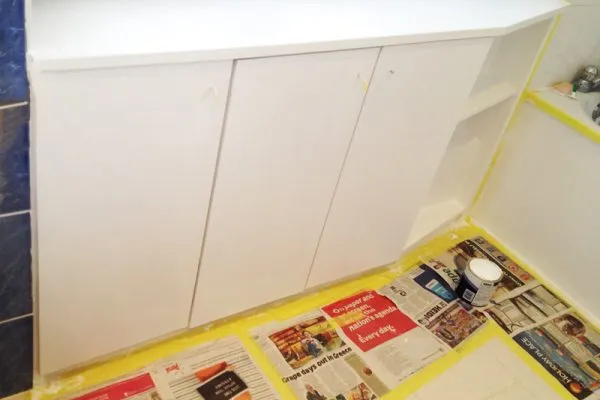 Cabinet repainting