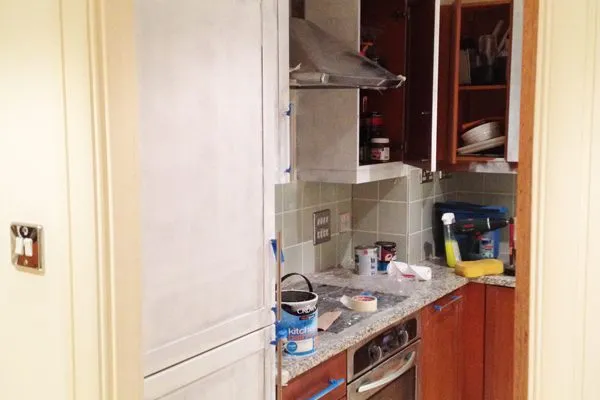 Cabinet repainting